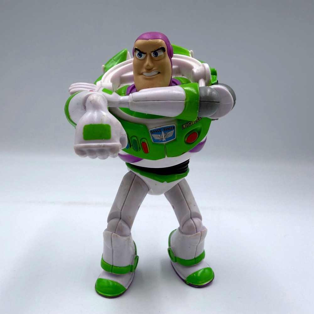 Disney Pixar Toy Story Buzz Lightyear Defender Action Figure Mattel Toy